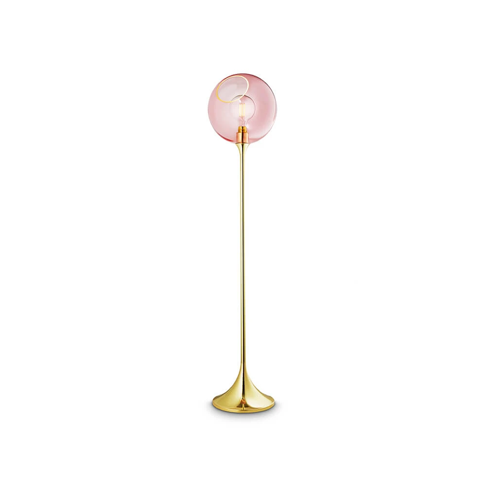 Rose gold and pink shops lamp